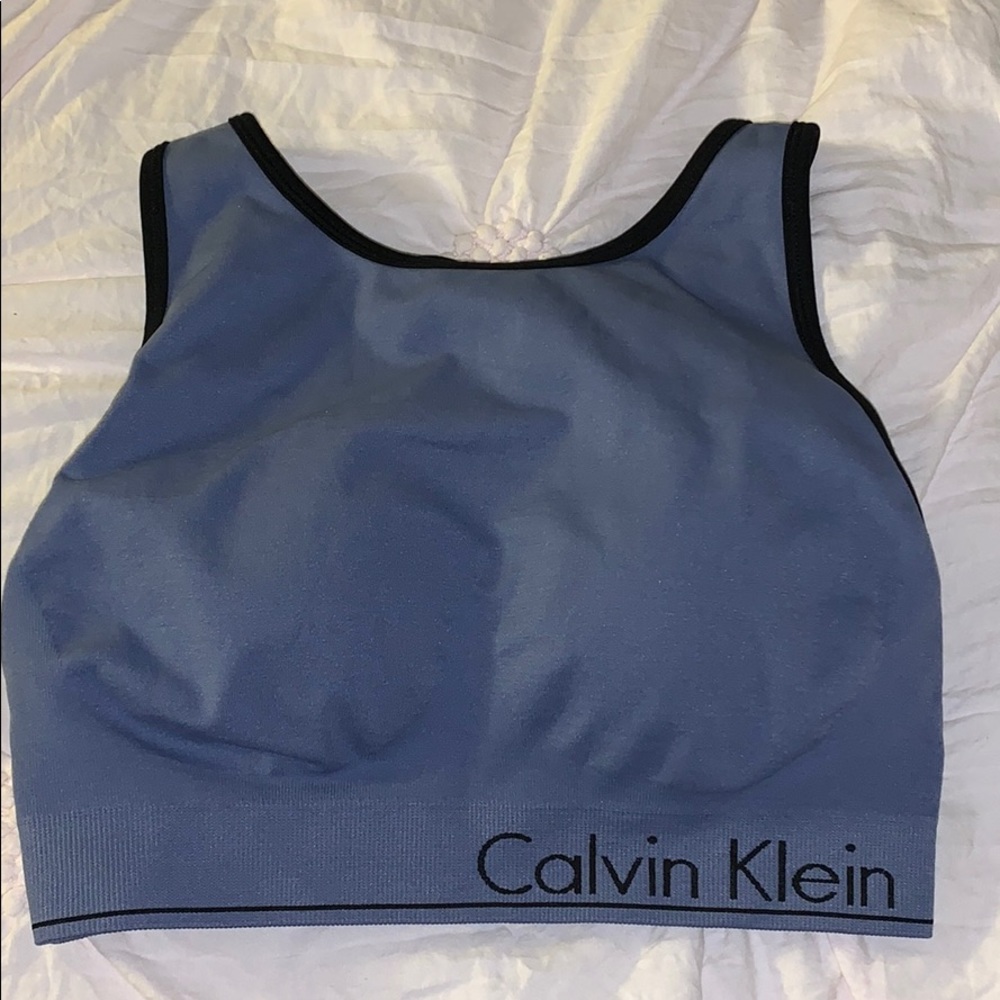 Calvin Klein strappy sports bra